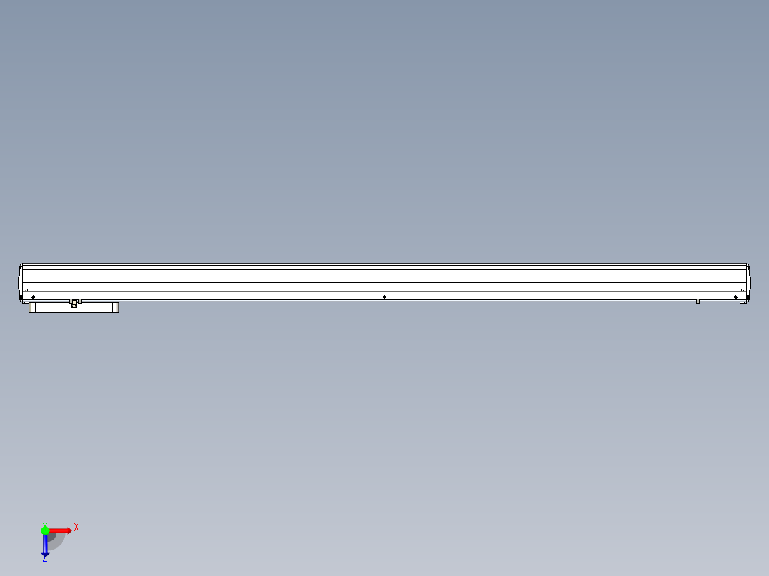 威洛博LC系列3d模型模组LC22H2Y-S1450俯视图