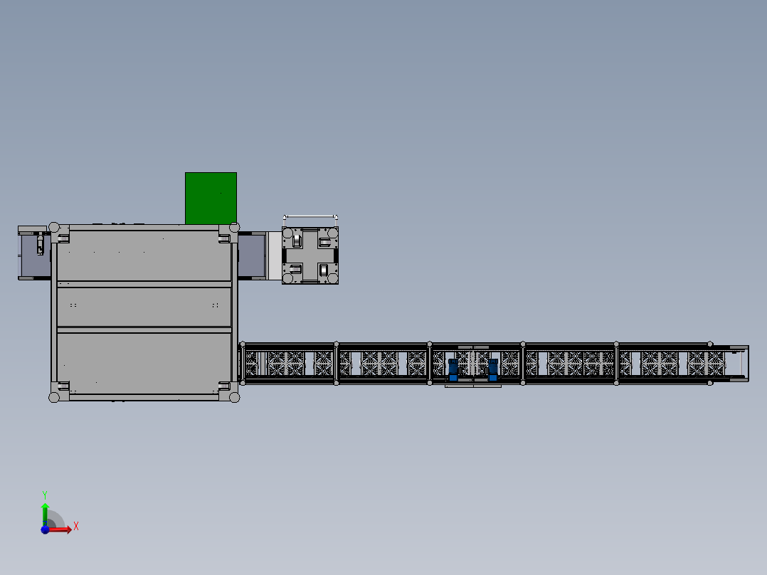 冲压下料sw22可编辑前视图