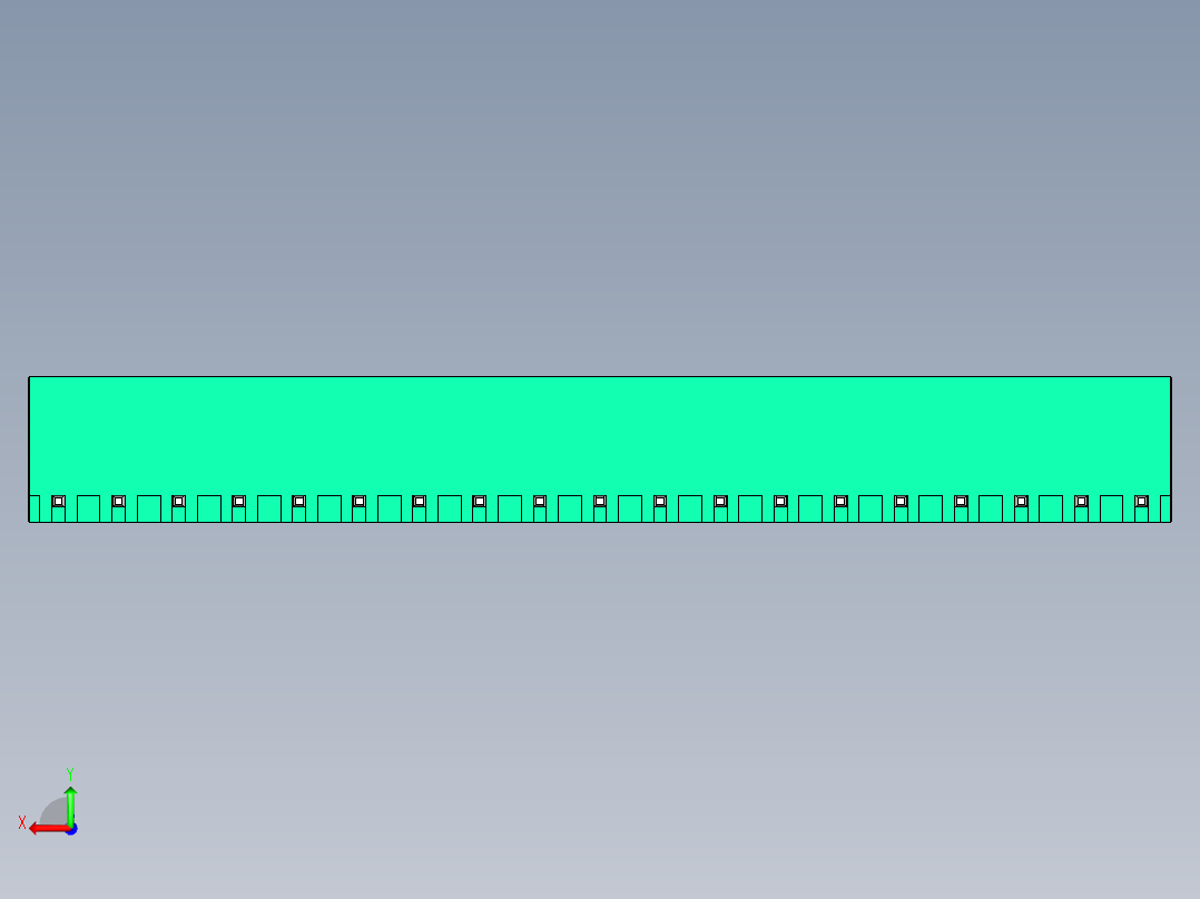 DEGSON 2EDG 系列 5.0mm 可插拔接线端子组-2EDGR-5.0-19P-14-00AH后视图