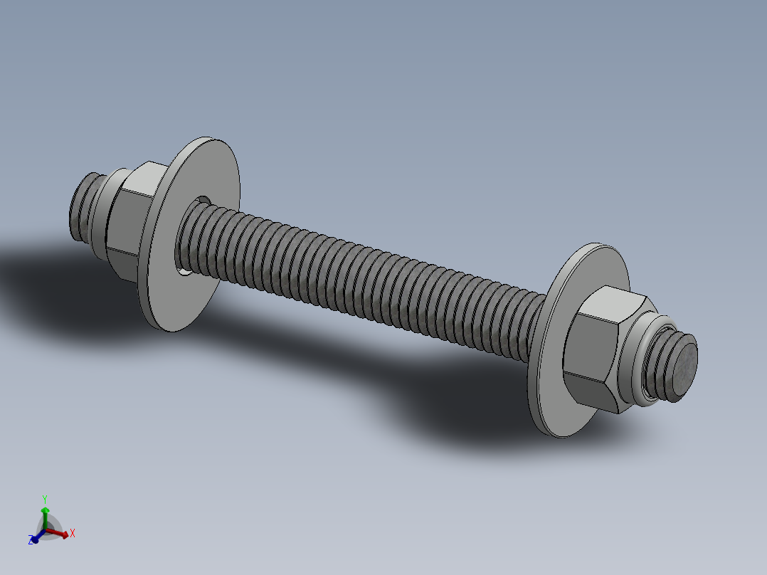 紧固件-0.6250 All-Thread