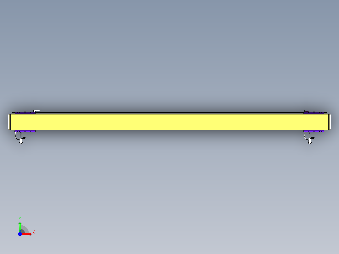 威洛博VL系列3d模型模组2VL14S2Y-S2350前视图