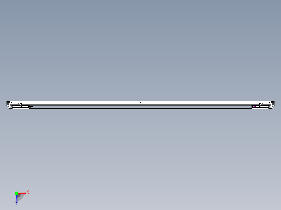 威洛博VL系列3d模型模组2VL14S2Y-S2350俯视图
