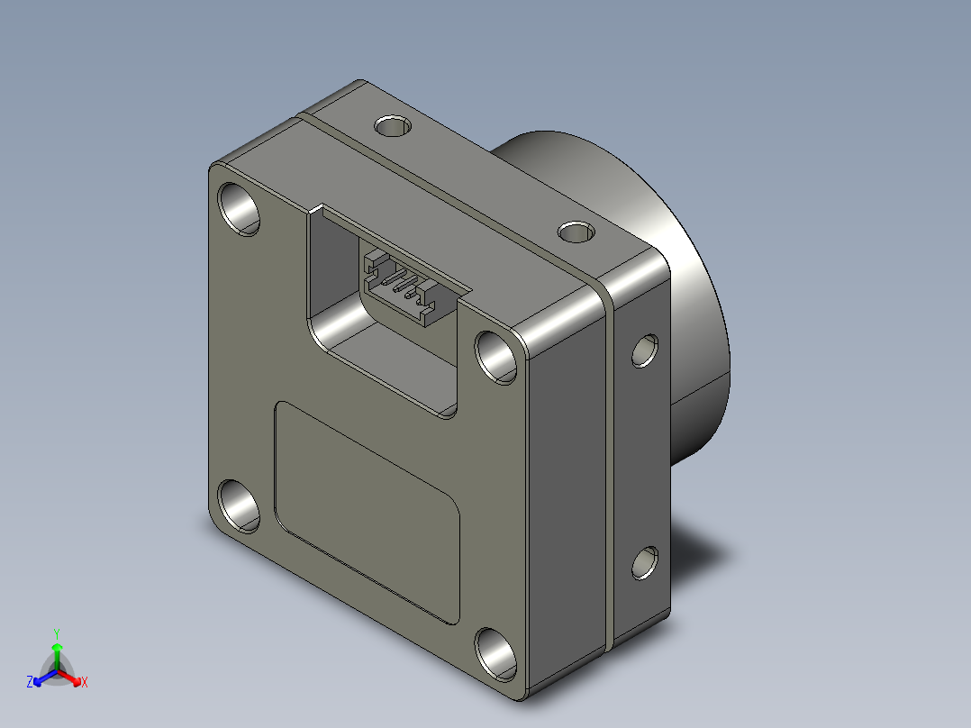 大恒相机镜头Daheng_VEN-161-61U3M_C_3D_Drawing多系列图纸