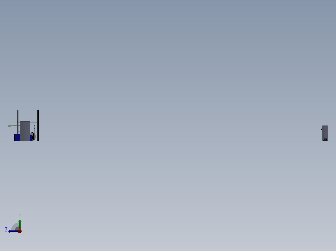 涡轮压缩机组--sw右视图