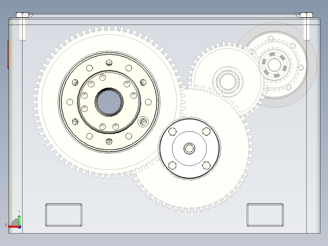 车床主轴箱机械制造装备设计CAD+说明书后视图