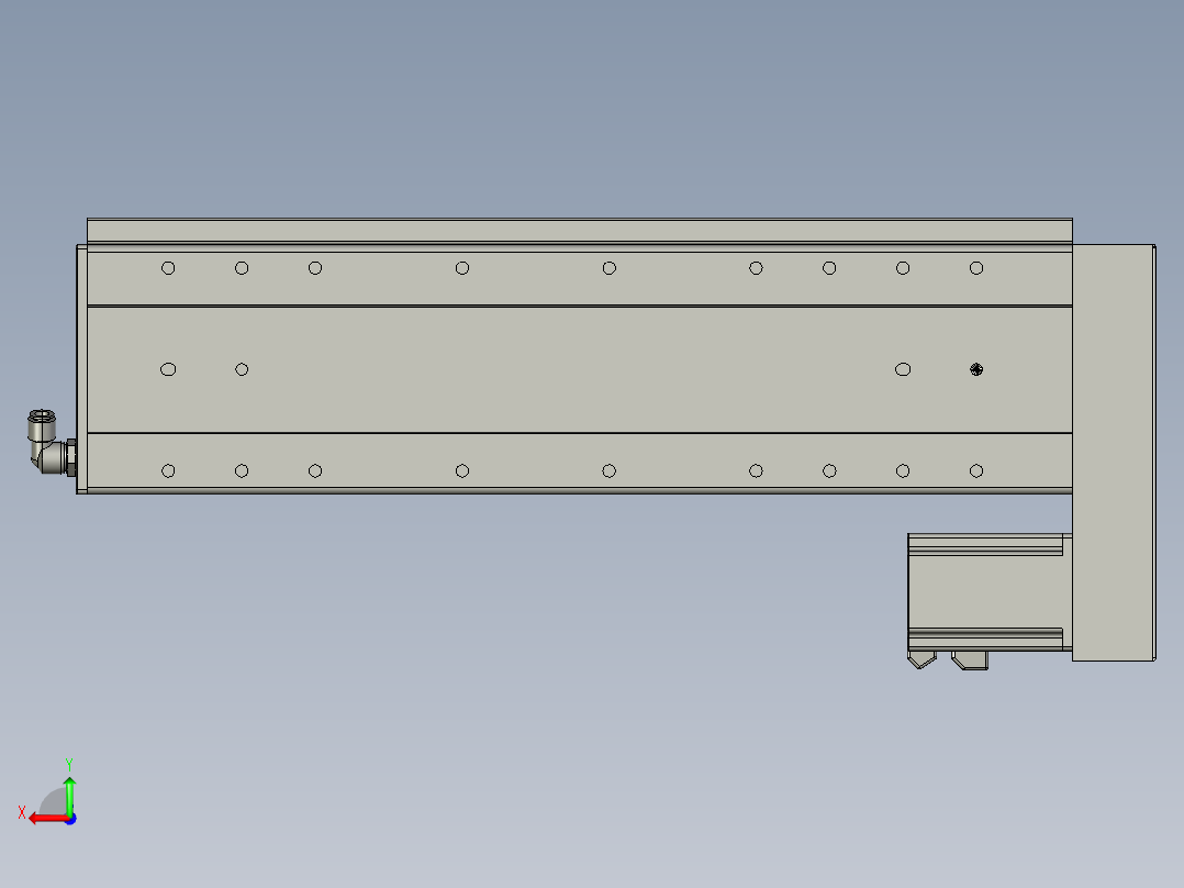 威洛博VC17-S400-BL-P75后视图