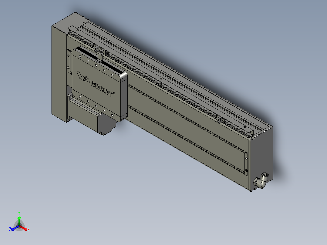 威洛博VC17-S400-BL-P75正等轴测图