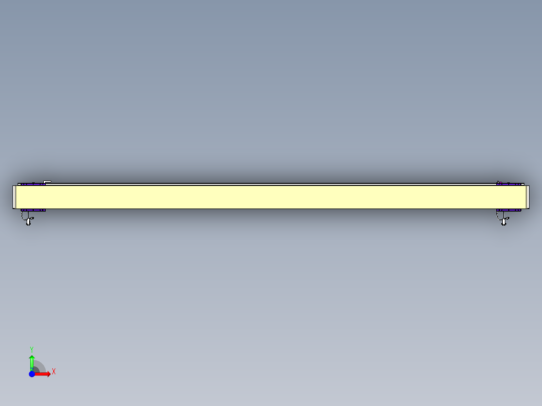 威洛博VL系列3d模型模组2VL17E2Y-S3300前视图