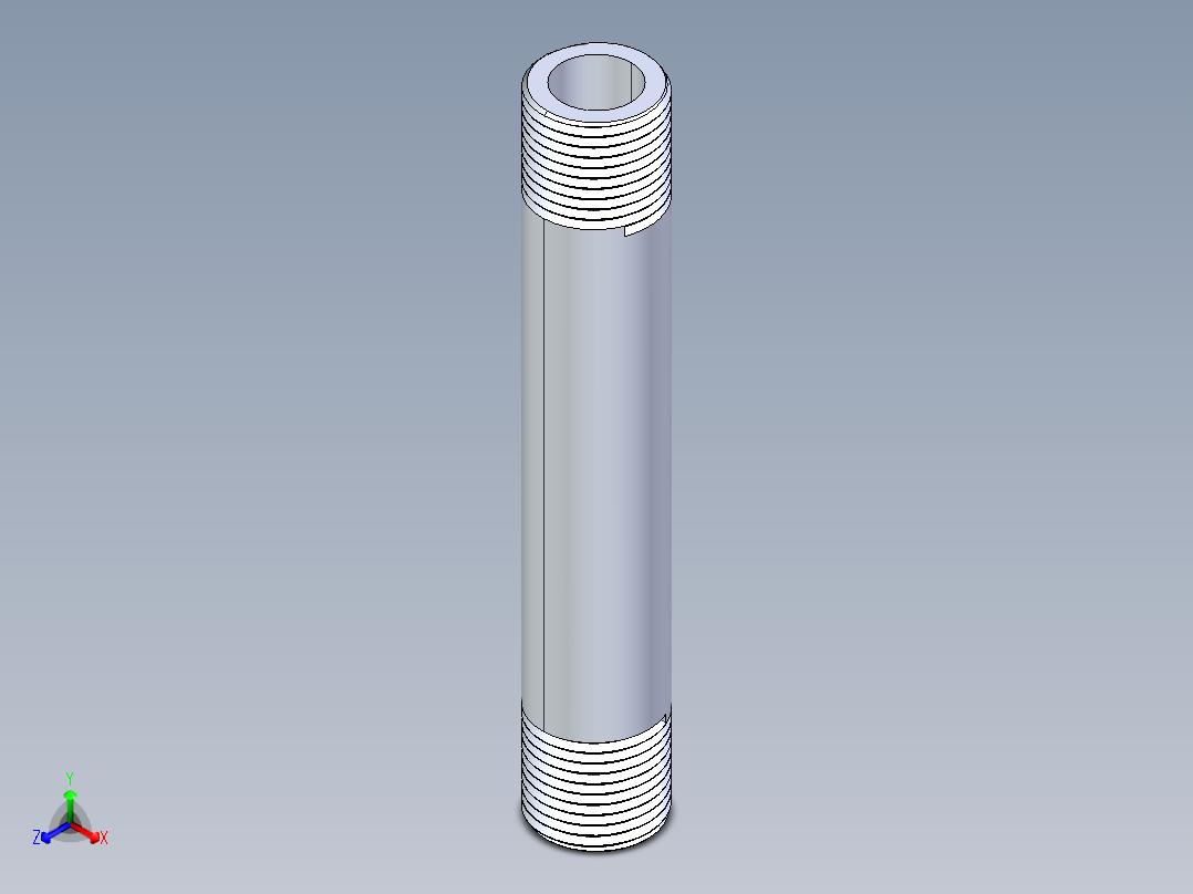 CPVC管件33-Sch80_Nipple_MPTxMPT_9861-083_0.5in x 5in