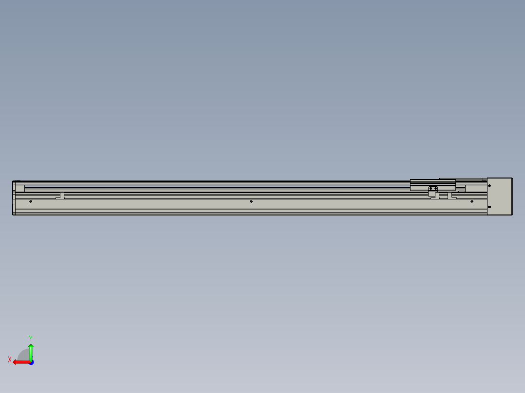 威洛博VF8-S600-BL后视图