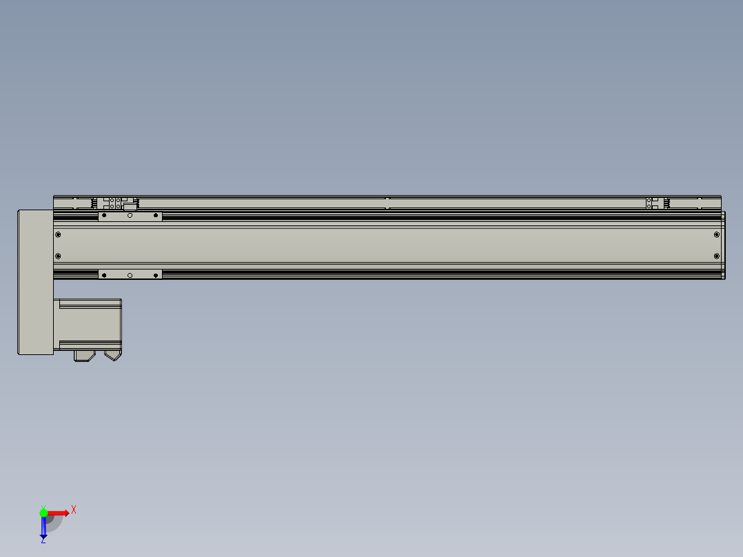 威洛博VF8-S600-BL俯视图