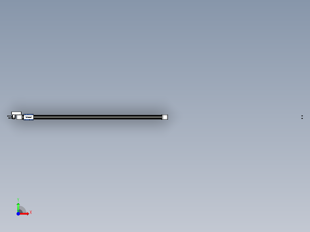 威洛博LB.GB同步带传动--欧规系列GB8-L96-S2350-BR-P40前视图