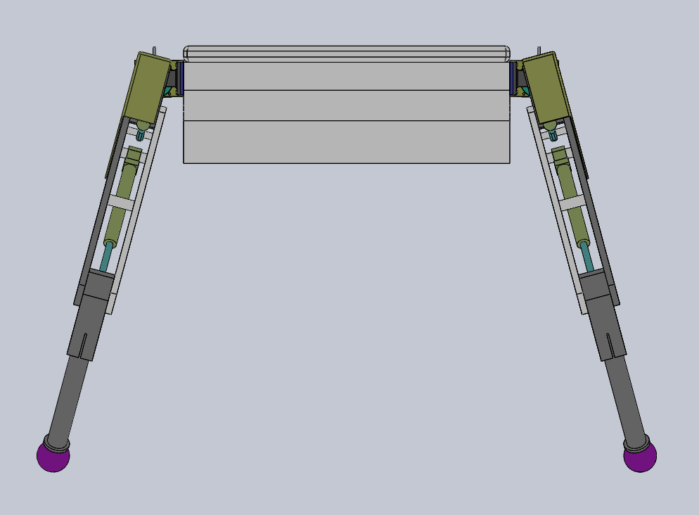 四足机械狗的腿