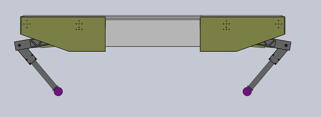 四足机械狗的腿