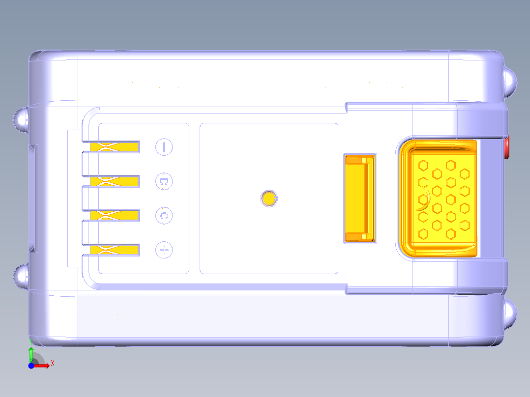 20V电池包前视图