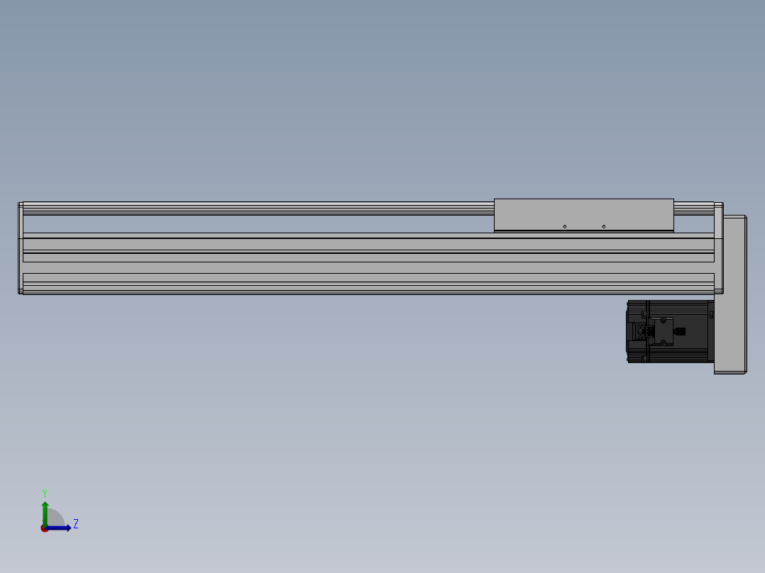 精密模组MY220-T10-550L-BM-P75B-C4-C左视图