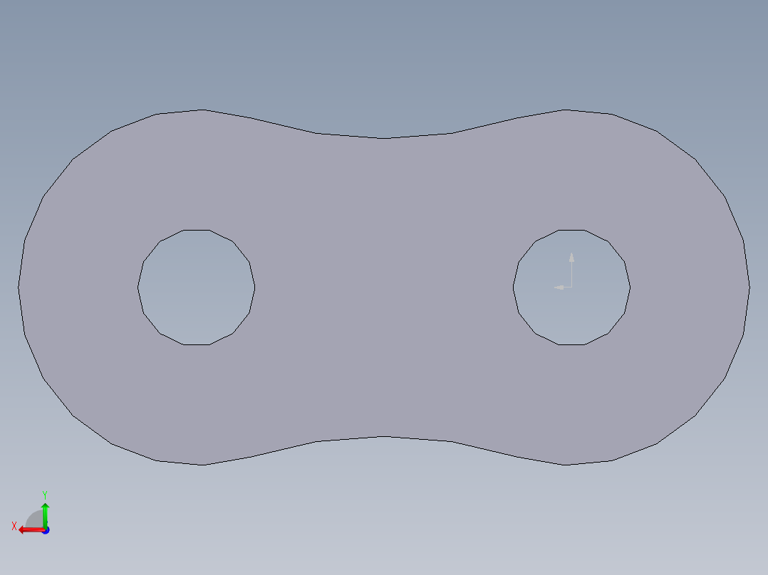 链条1GB T1243 12A后视图