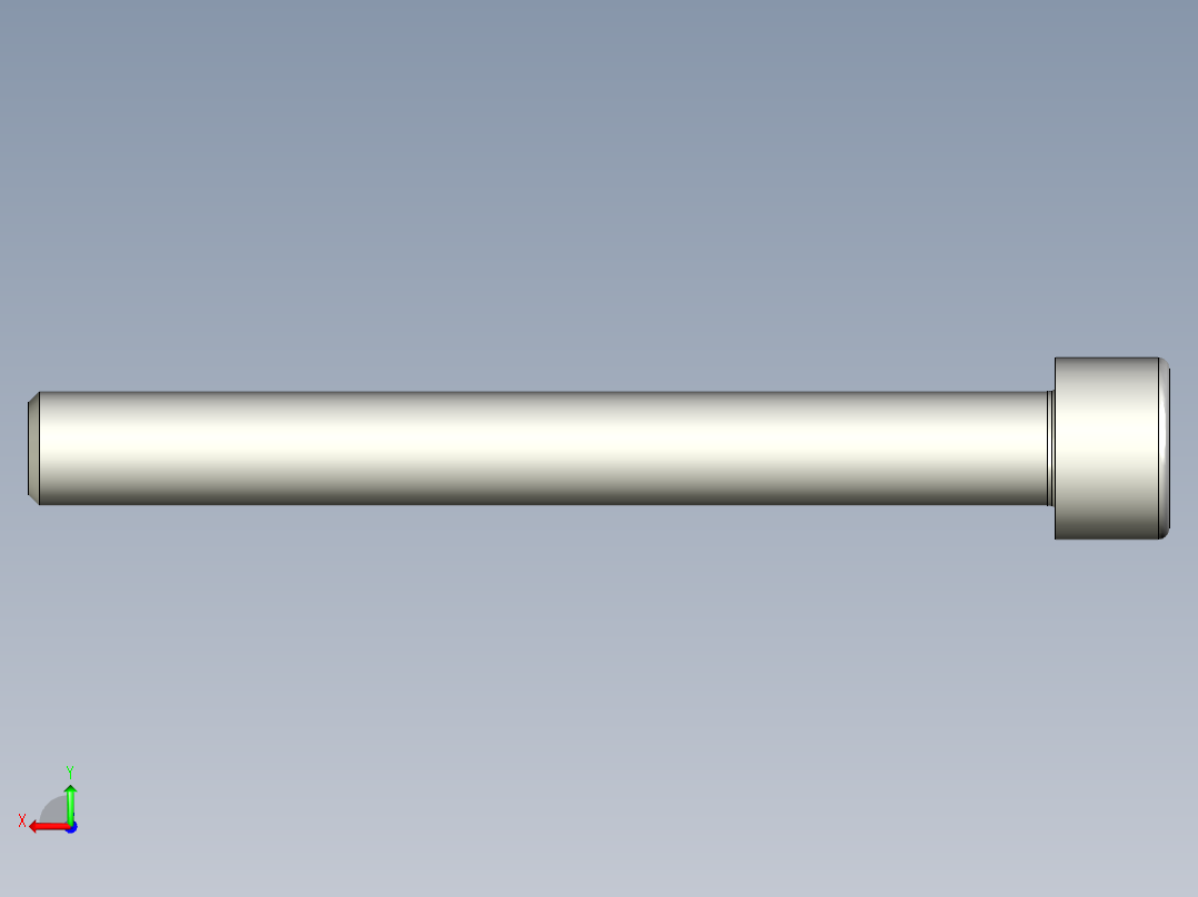 螺钉-DIN_912-M10x90.stp后视图