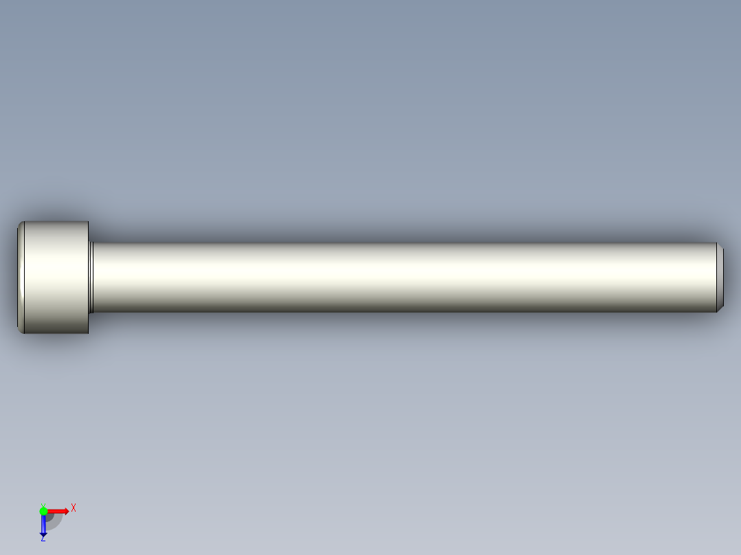 螺钉-DIN_912-M10x90.stp俯视图