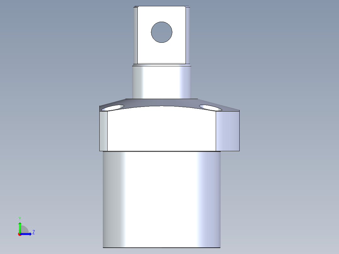 KOSMEKLG0900-Sx-P多系列多零件图纸模型左视图