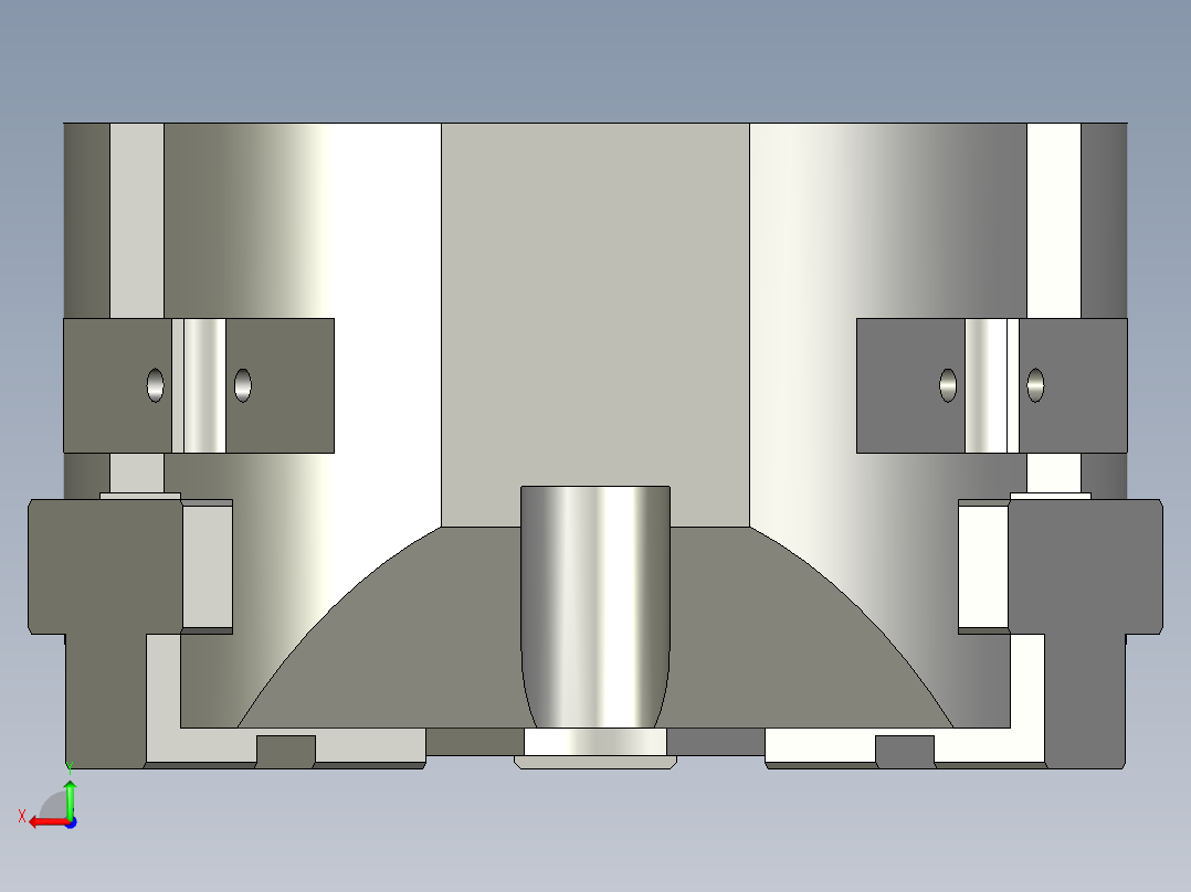 普通气爪PH14-50S后视图