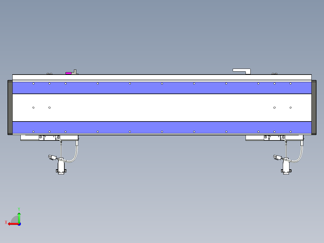 威洛博VL系列3d模型模组2VL17E2Y-S500后视图
