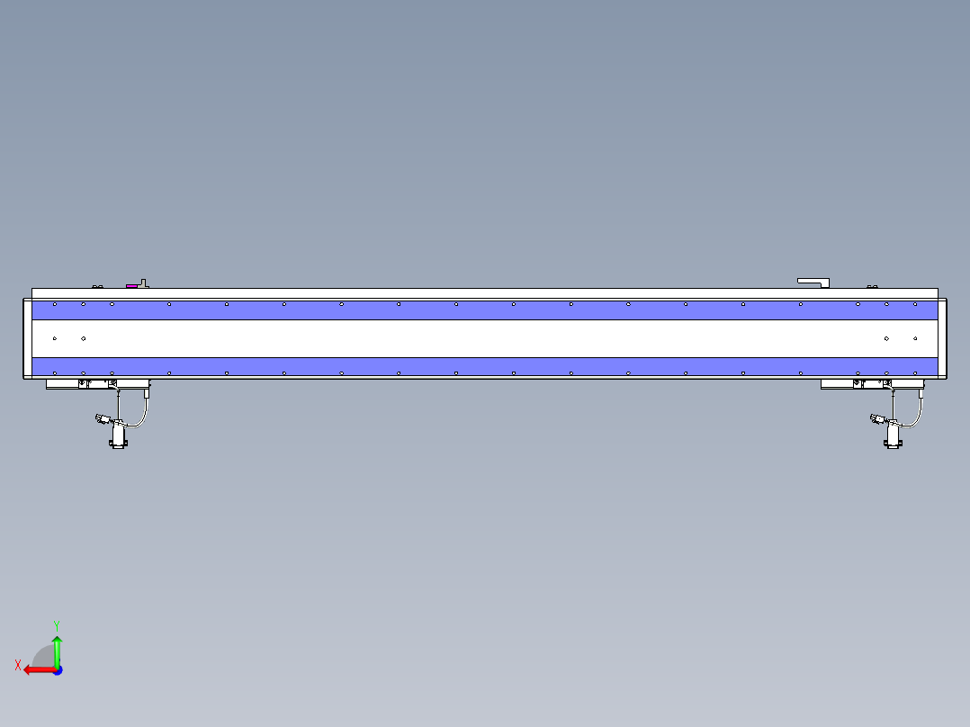 威洛博VL系列3d模型模组2VL14S2Y-S1150后视图