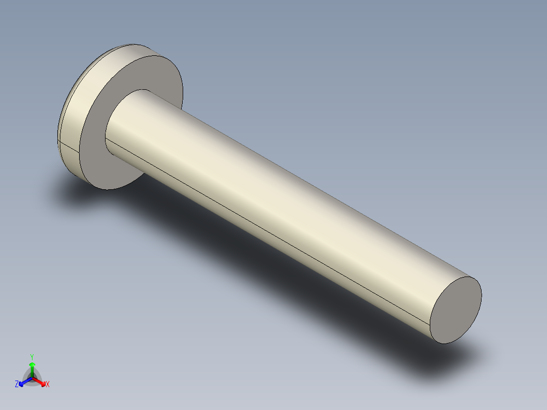 螺丝 M4 十字盘头-M4x25 Screw head.STEP