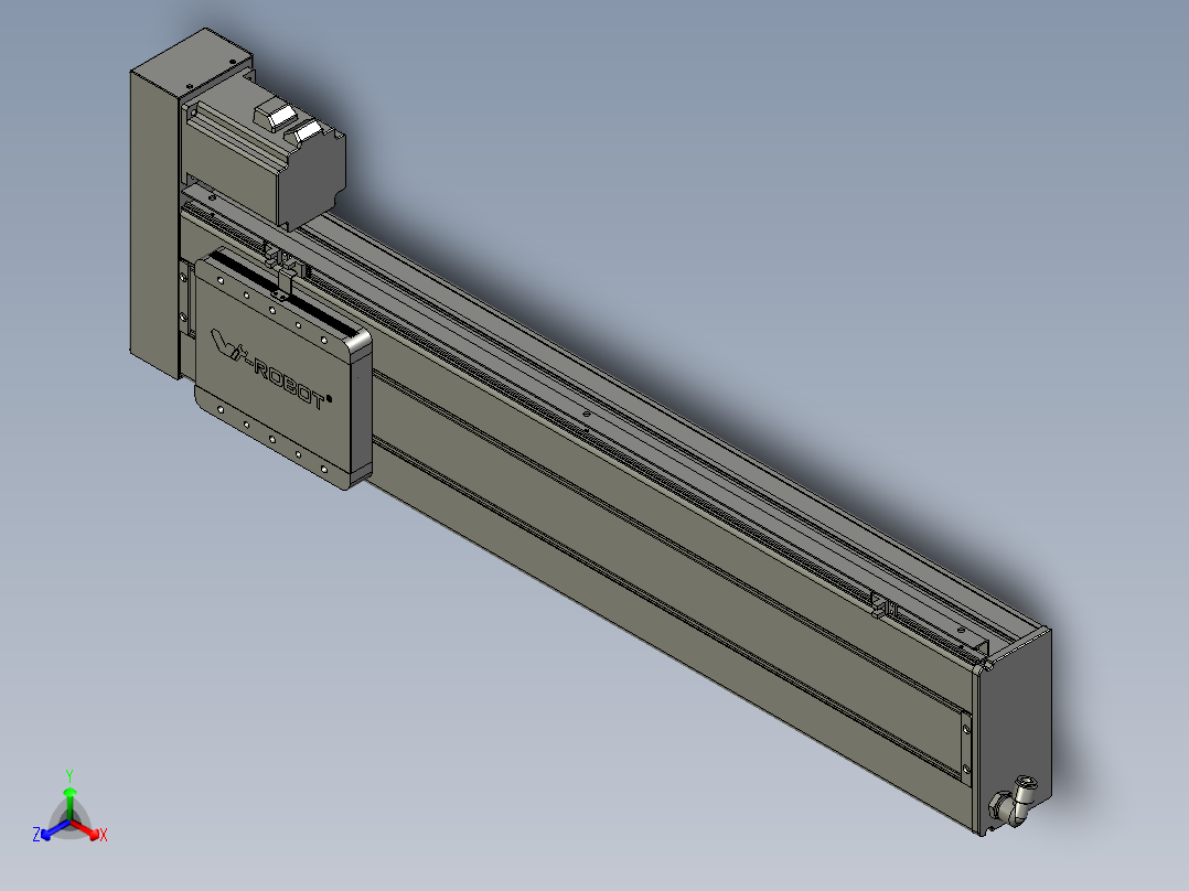 威洛博VC17-S650-BR-P75正等轴测图
