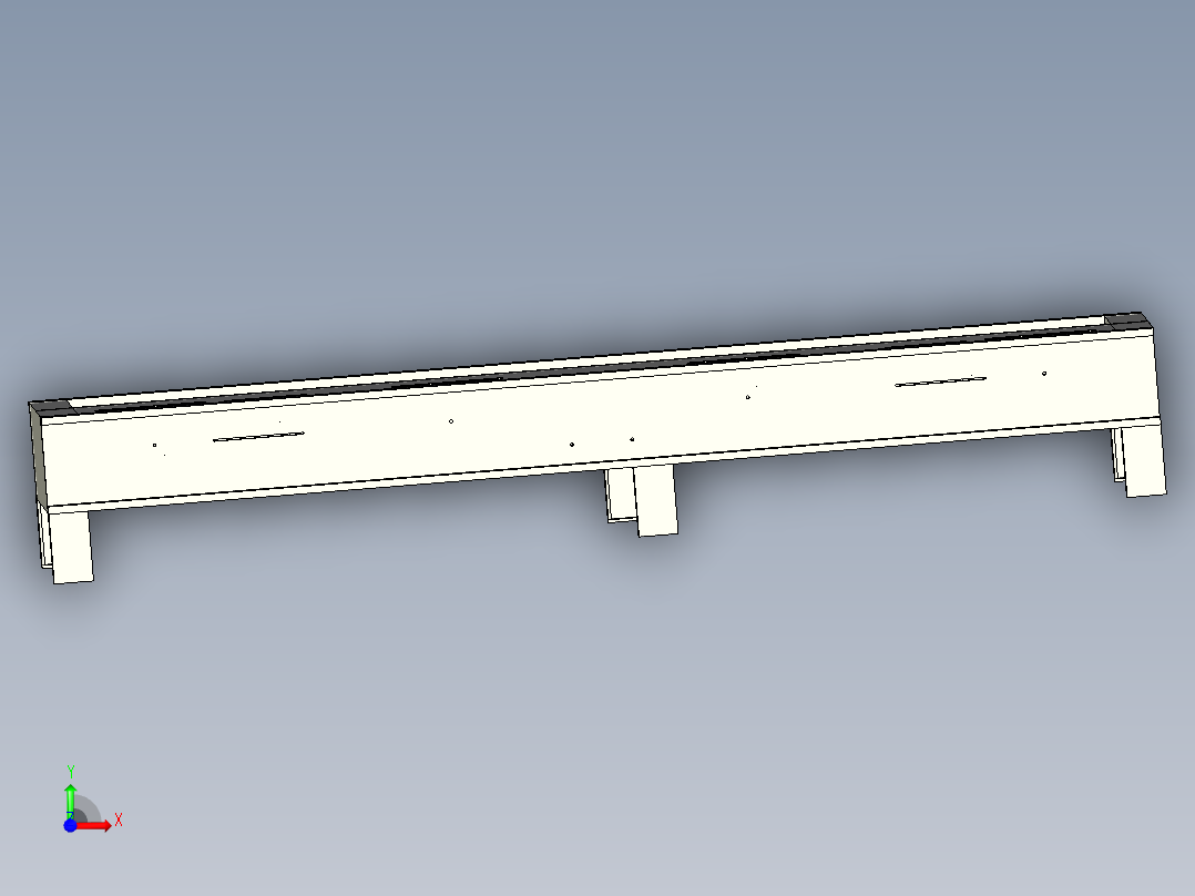 滚筒输送机 (14)前视图