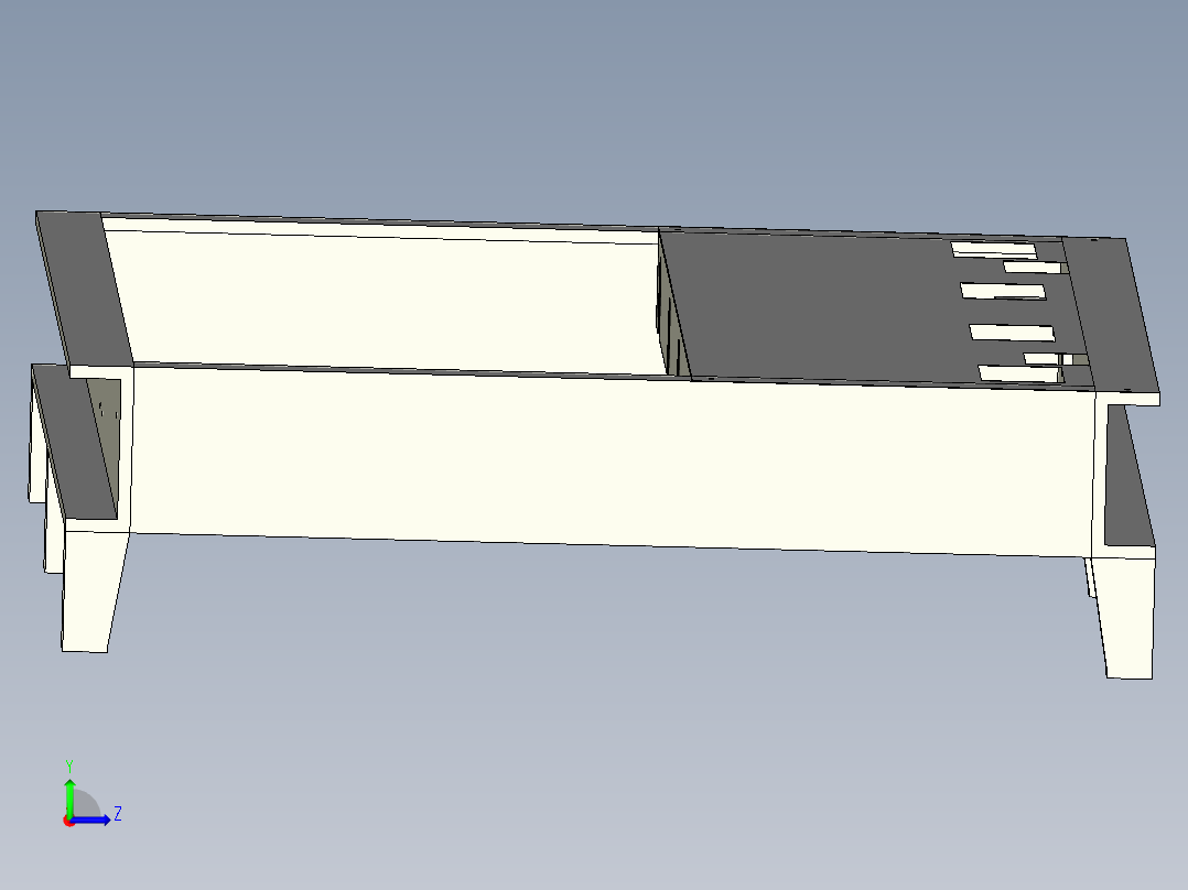 滚筒输送机 (14)左视图