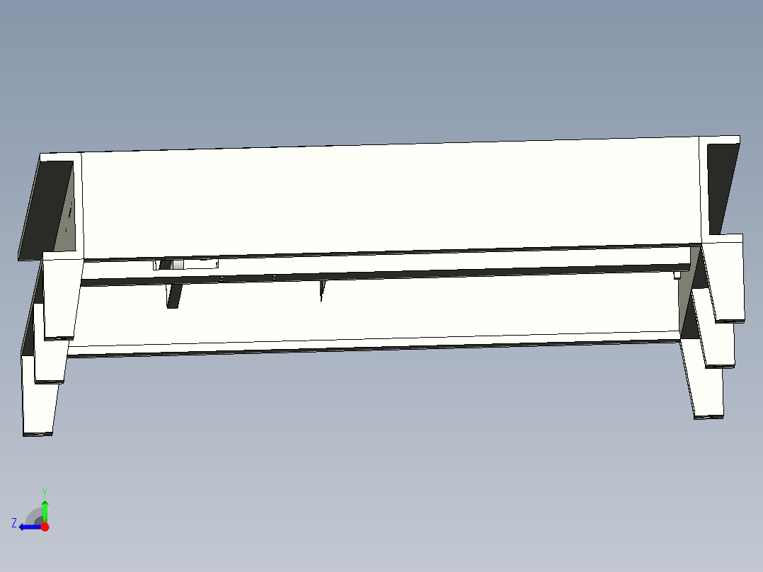 滚筒输送机 (14)右视图