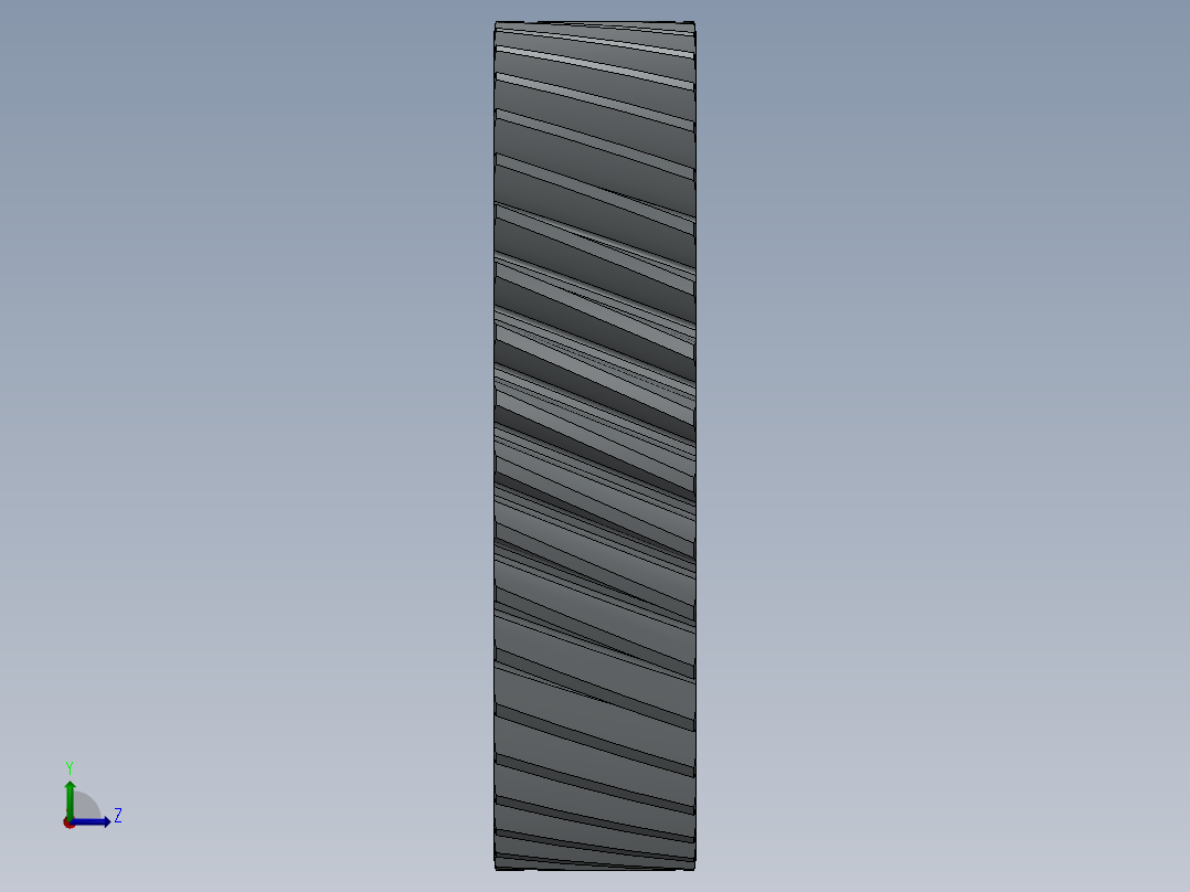 齿轮啮合 (67)左视图