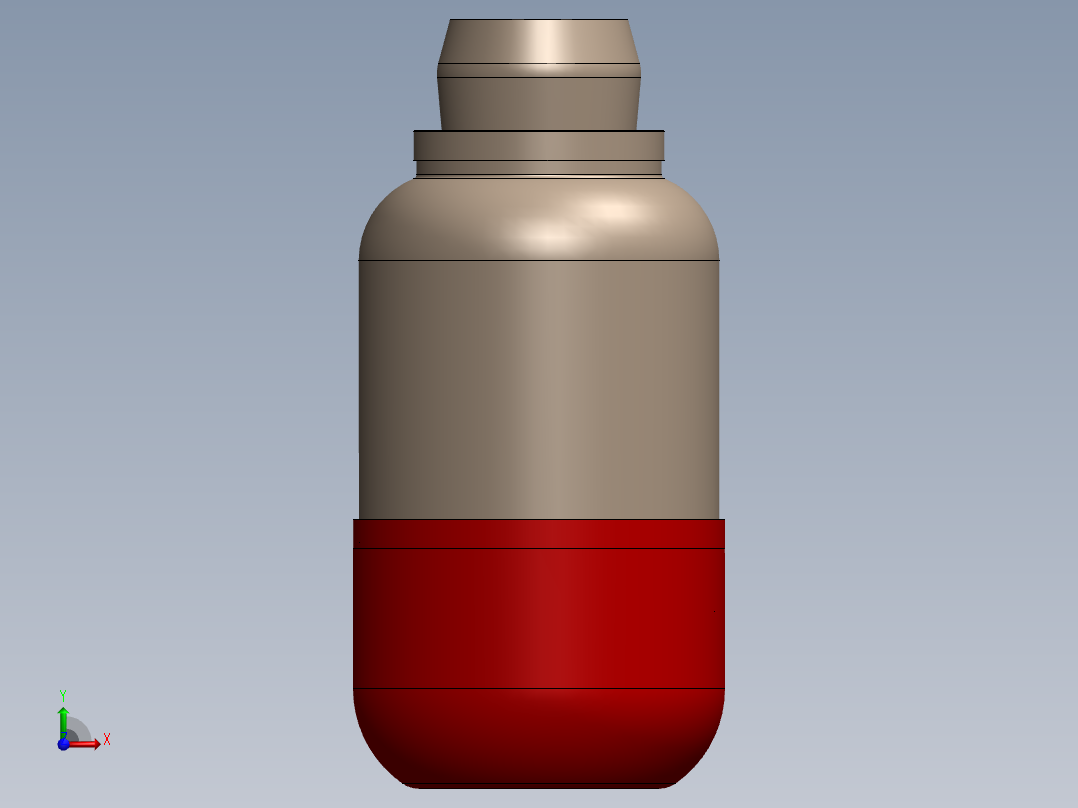喷气发动机前视图