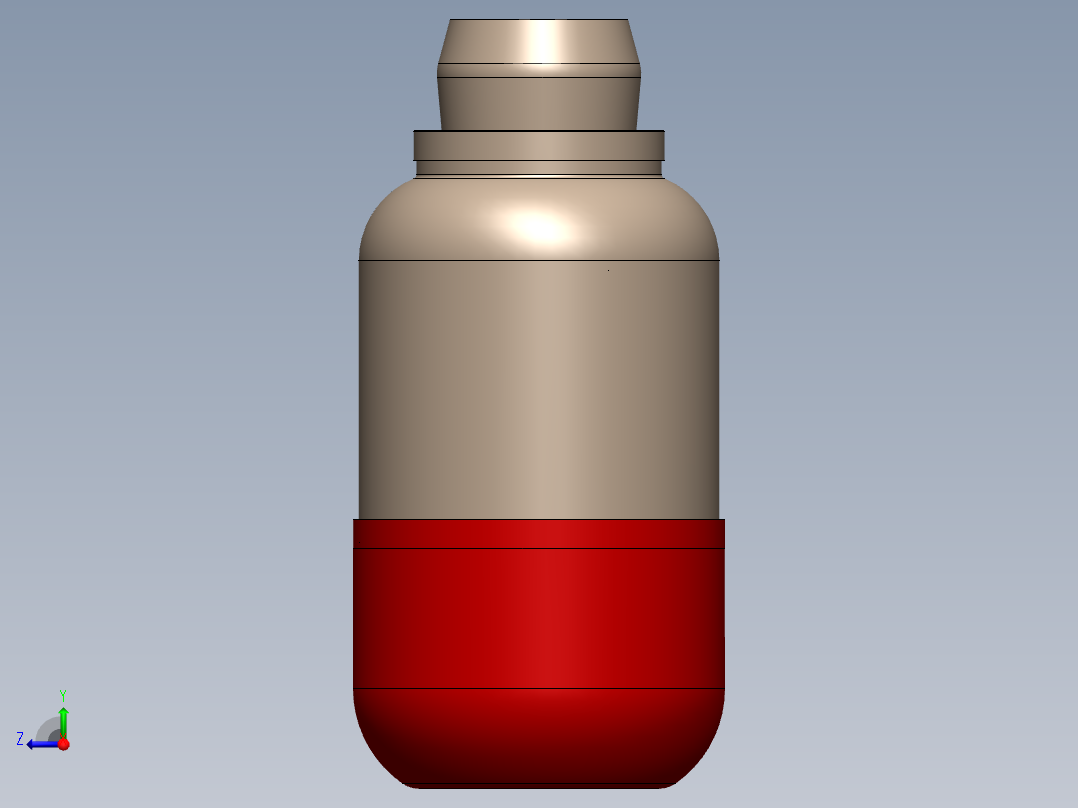 喷气发动机右视图
