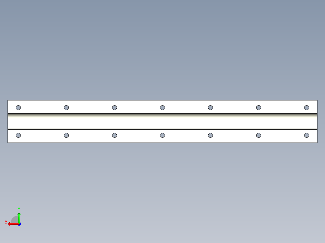 铜排上 无氧铜(TU1)后视图