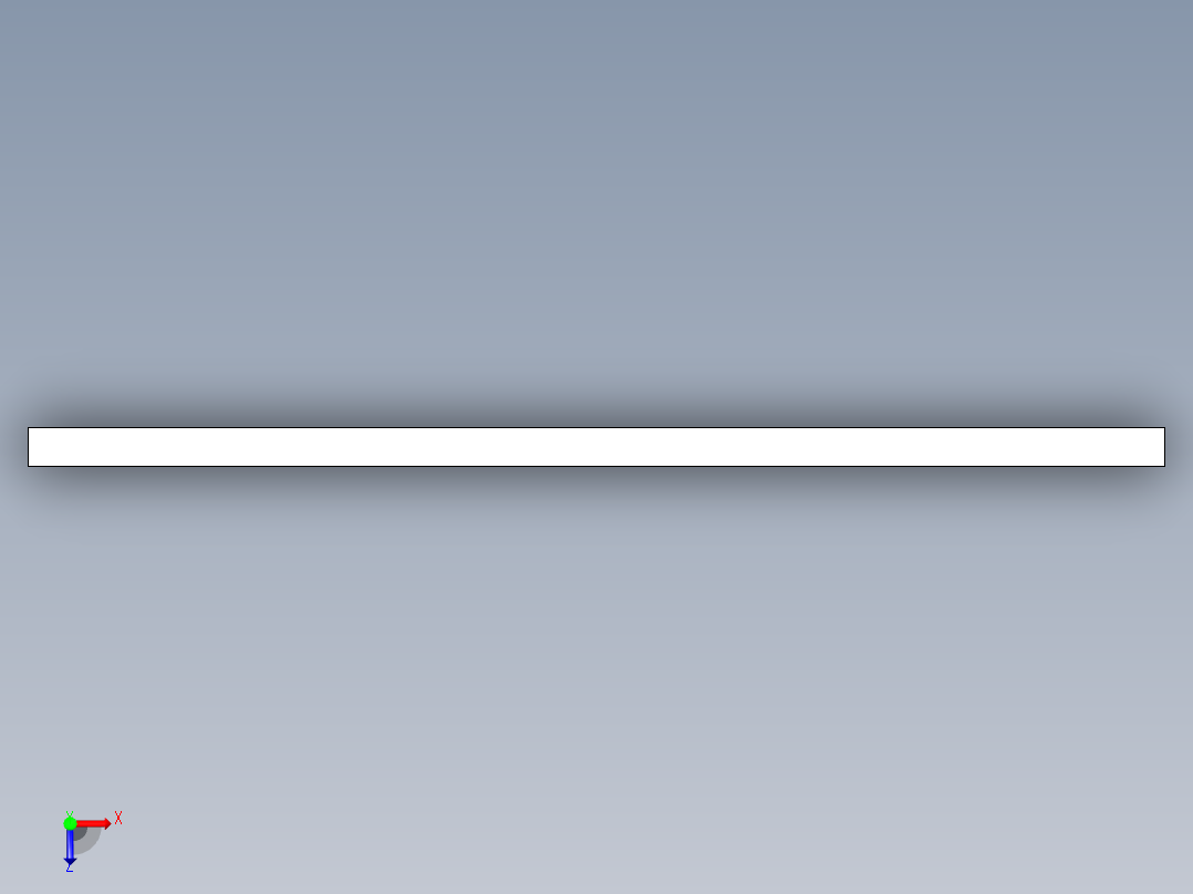 铜排上 无氧铜(TU1)俯视图