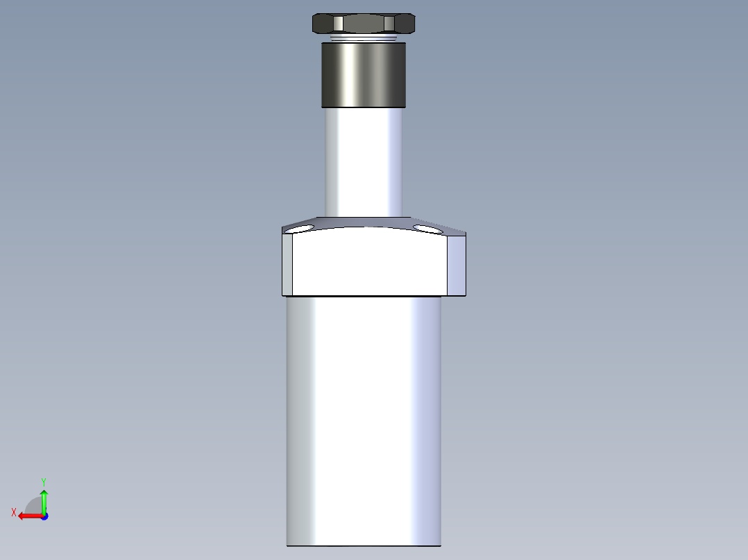 KOSMEKLHA0900-SR-Q45_R01多系列多零件图纸模型后视图