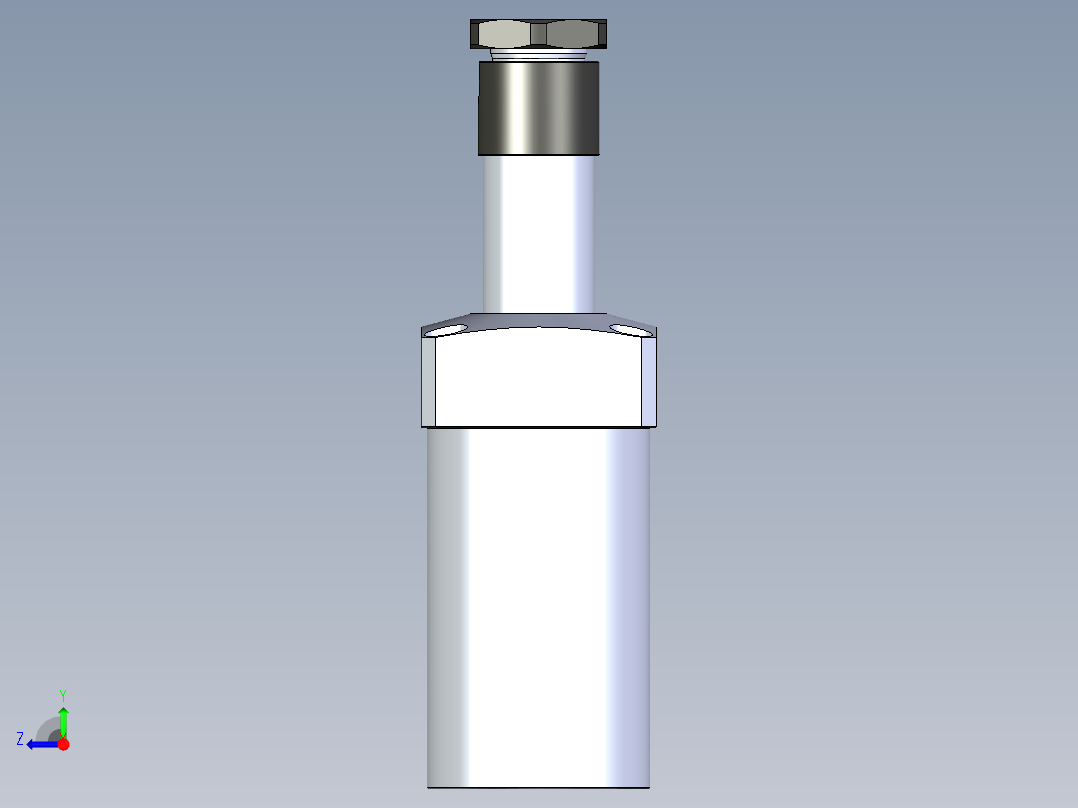 KOSMEKLHA0900-SR-Q45_R01多系列多零件图纸模型右视图