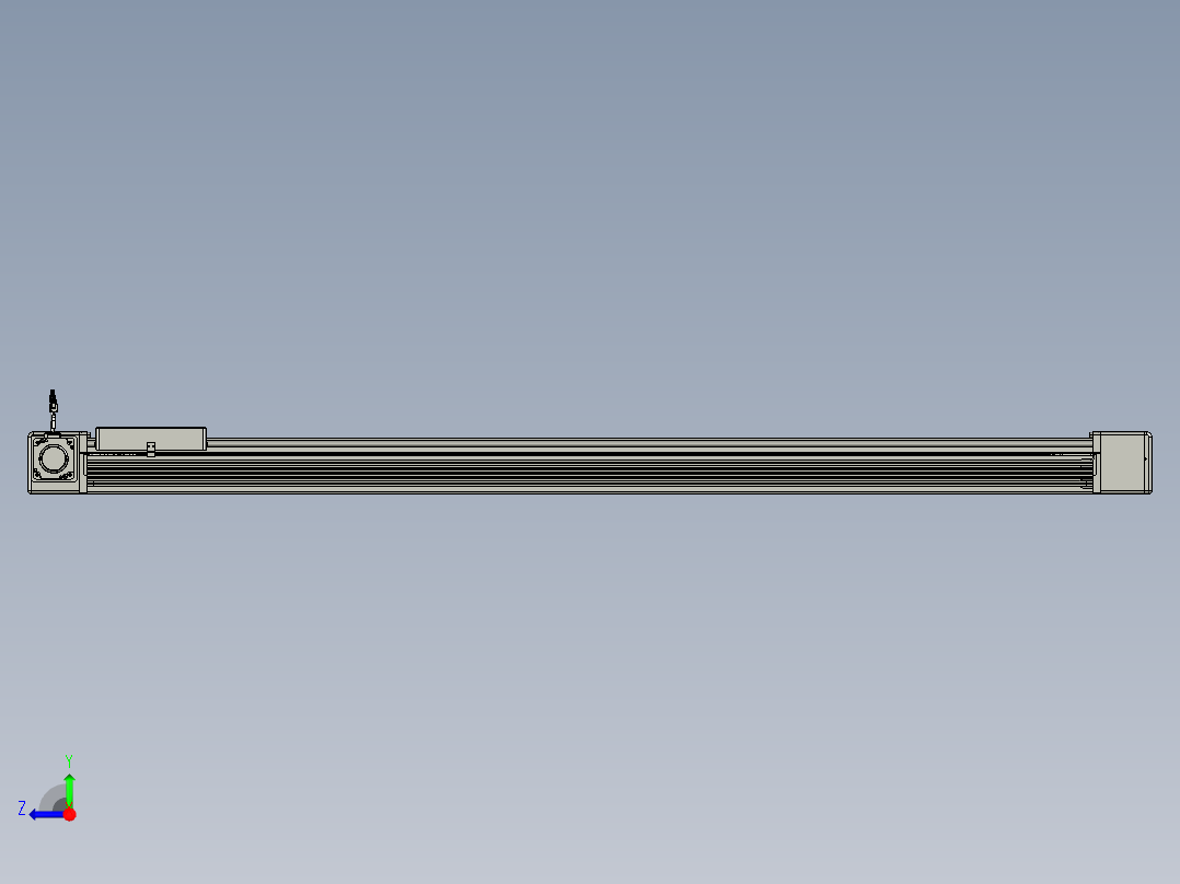 威洛博直线电机模组EB16-L208-S1700-L-ZP75-MS3-5K右视图