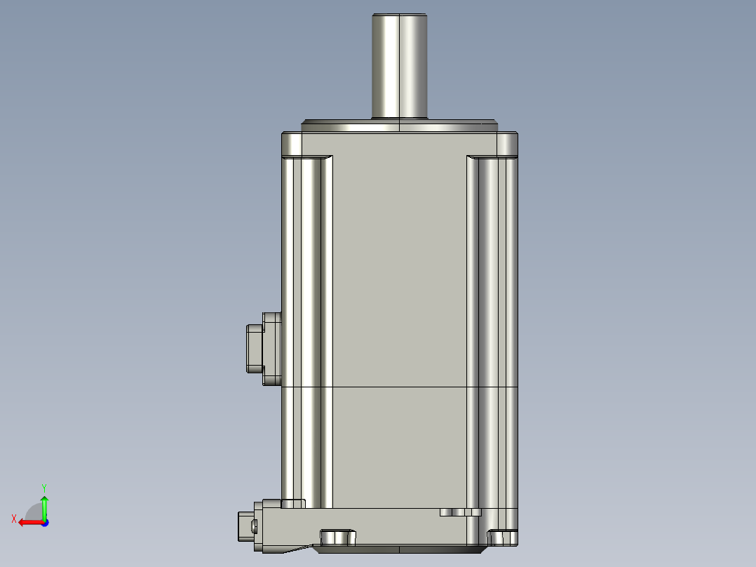 电机MS6H-60CN30BZ3-20P4-S.STEP后视图