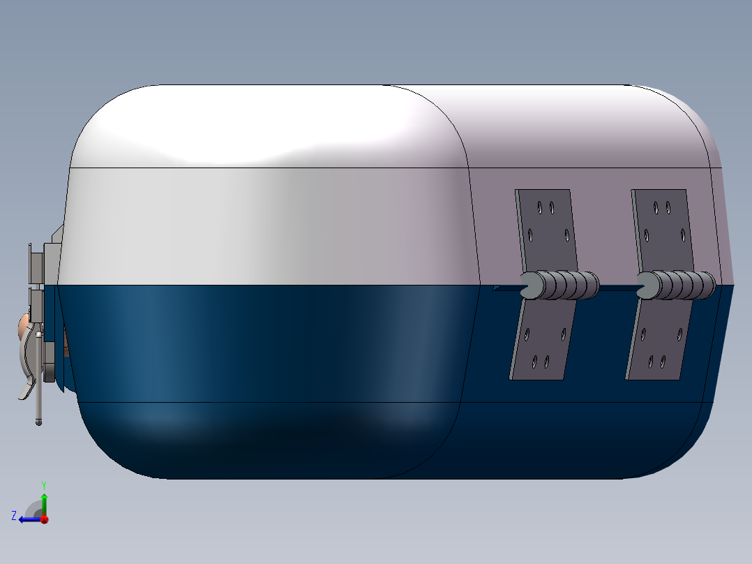 箱子工具箱右视图