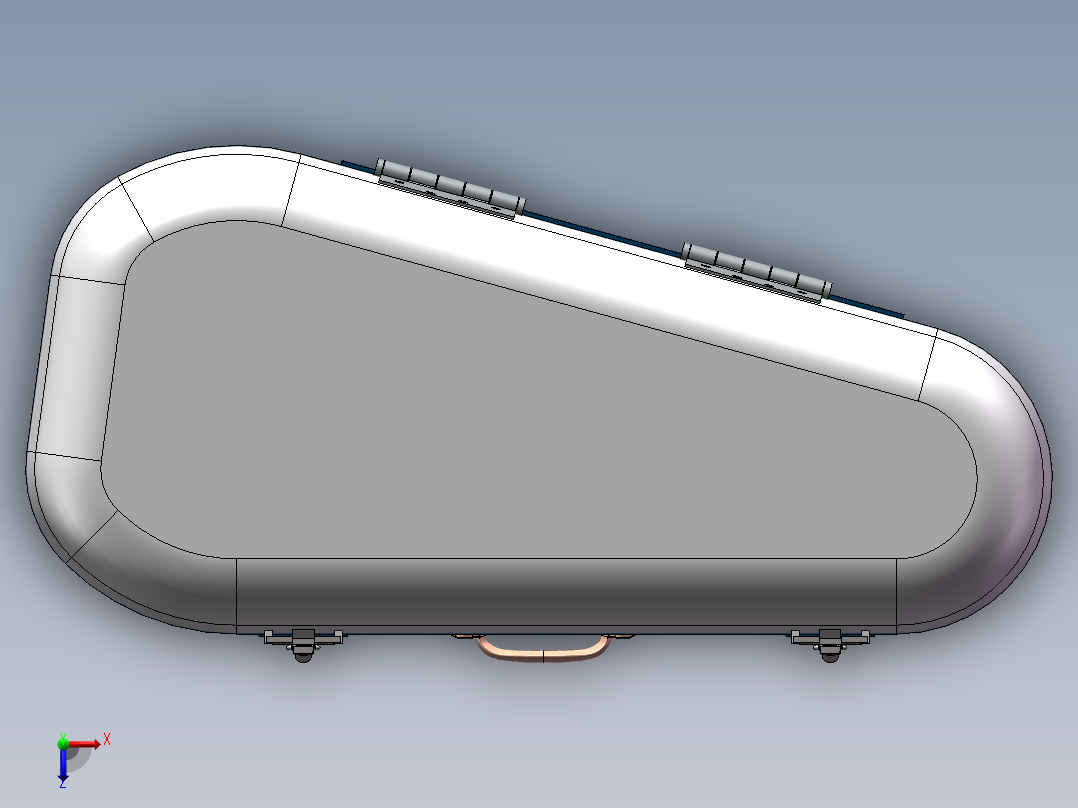 箱子工具箱俯视图