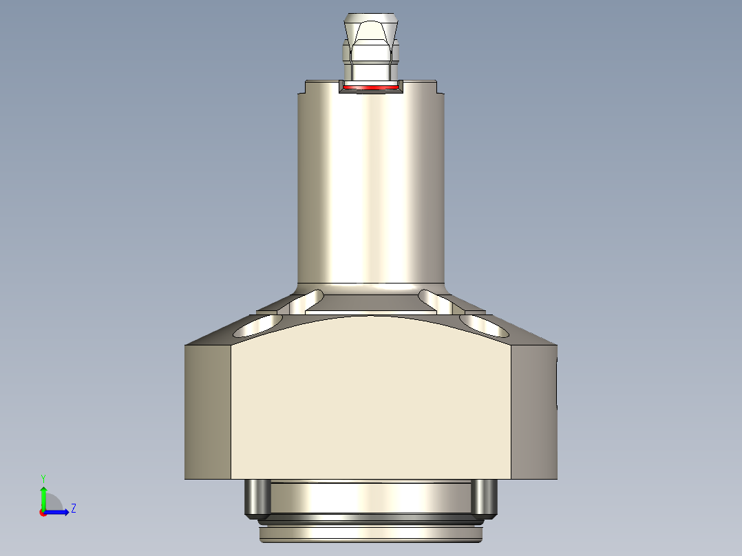 KOSMEKSFA1000-M1N-090-H60多系列多零件图纸模型多系列多零件图纸模型左视图