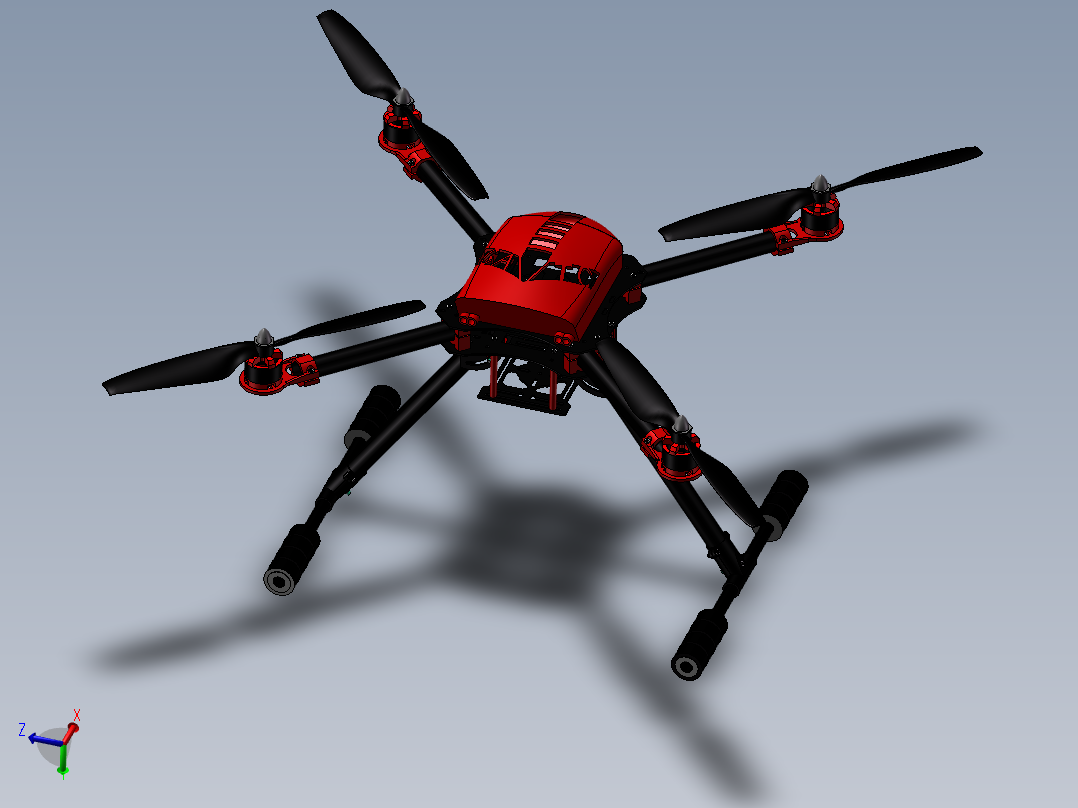 B29-<span style='color: red'>四</span><span style='color: red'>旋</span><span style='color: red'>翼</span><span style='color: red'>飞行器</span>