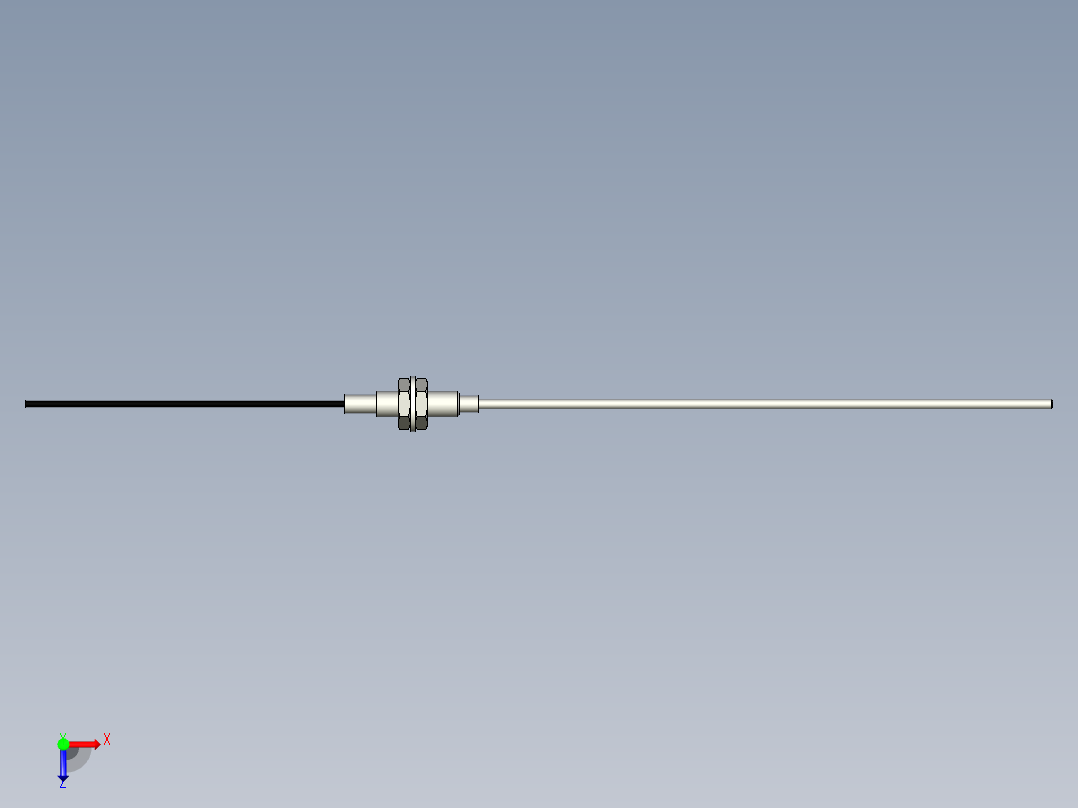 光纤元件漫反射型FR-D421-L俯视图