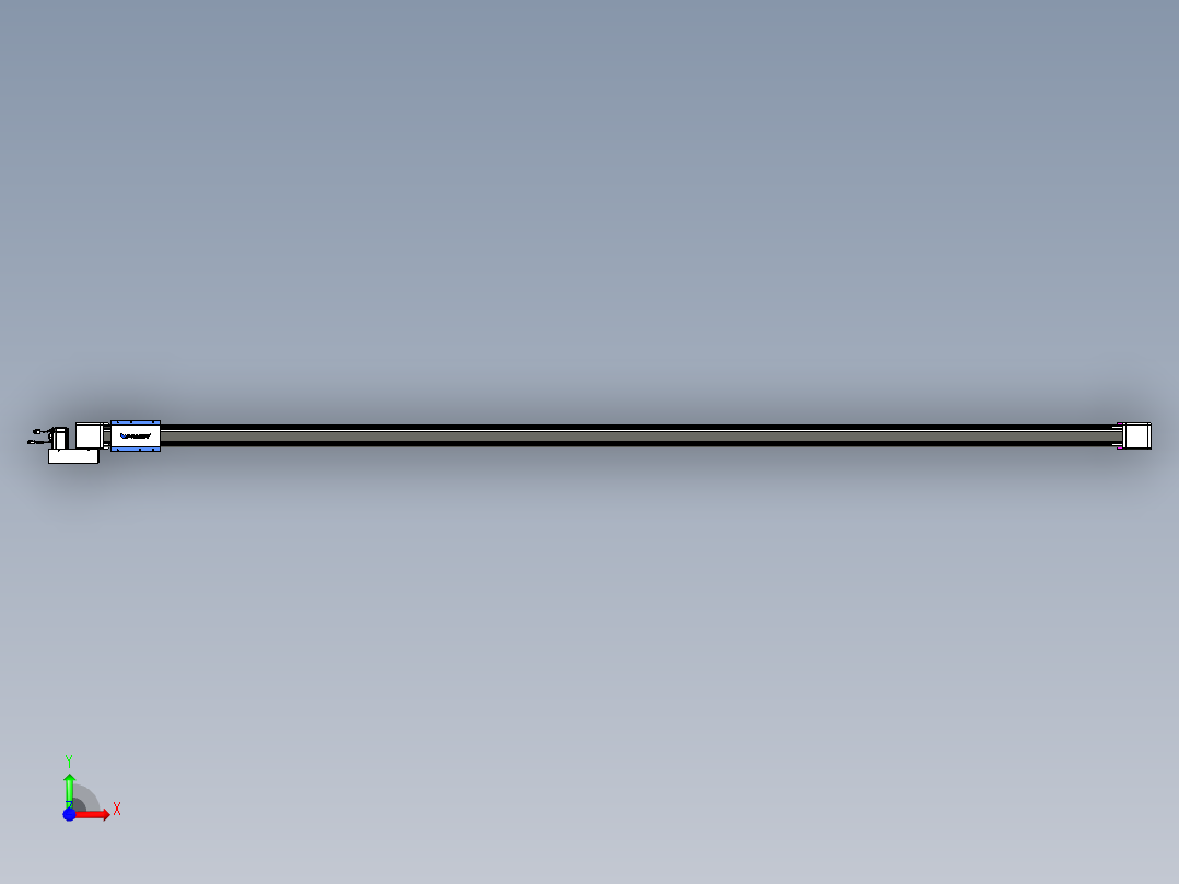威洛博LB.GB同步带传动--欧规系列GB8-L96-S3500-BL-P40前视图