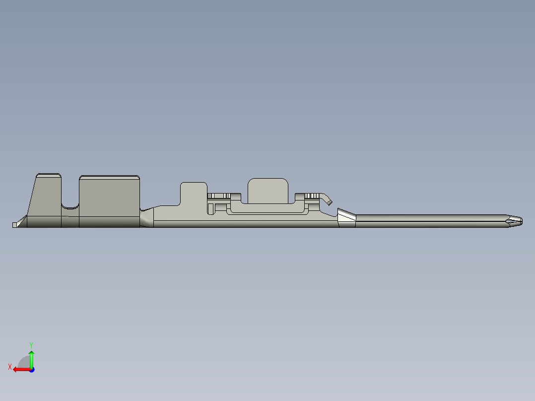 连接器端子AAUS005-012K07&8B -3D2后视图