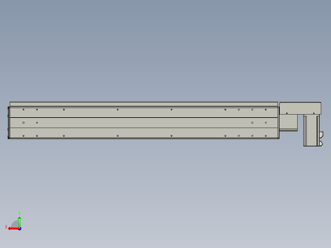 威洛博VBF12-S750-BR后视图