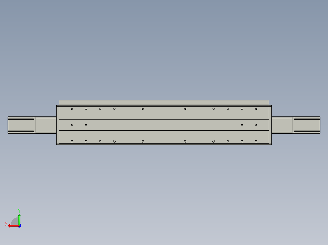 威洛博双电机滑台-VF14D2-S100-BC-P40-C6后视图